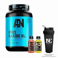 ADN NUTRITION PRO MASS XL 2 KG. COOKIE + SHAKER